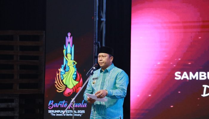Meriah dan Penuh Warna, Serumpun Festival 2025 Batola Resmi Ditutup Bupati