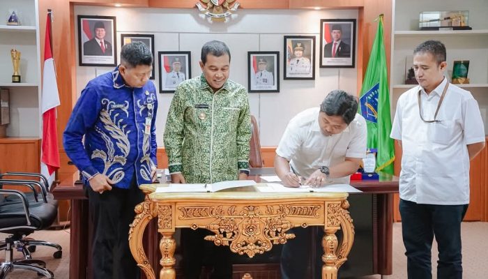 Jalan Bago Tanggul Dihibahkan Kementerian PUPR ke Pemkab HSS