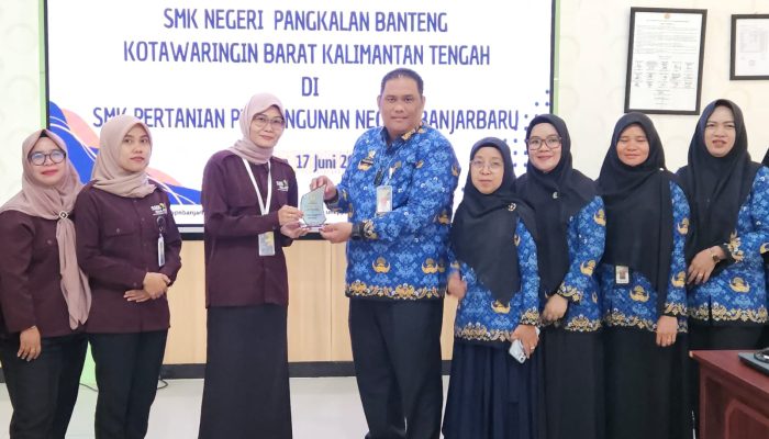 Berbagi Ilmu Pertanian, SMK-PPN Banjarbaru Jadi Studi Kaji Tiru