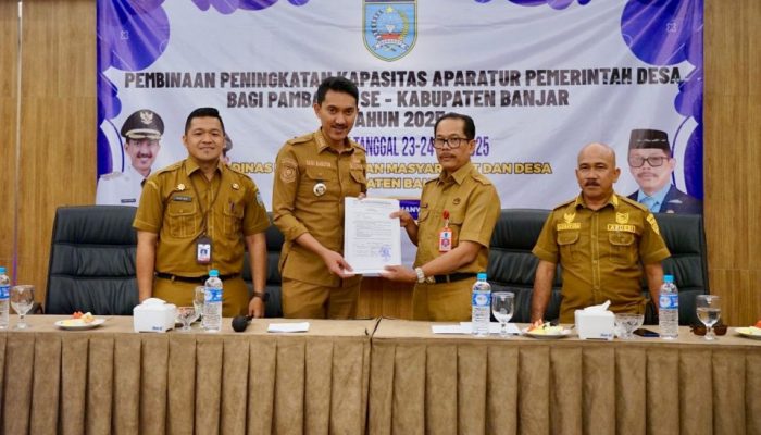 Pembinaan Peningkatan Kapasitas Kepala Desa se Kabupaten Banjar