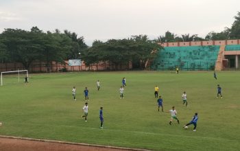 Uji Coba Persiapan Porprov XII, Tim Sepak Bola HSS Ditahan Imbang Tabalong