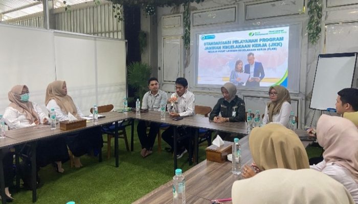 BPJS Ketenagakerjaan Batulicin Sosialisasikan Standarisasi Layanan JKK Kepada Puskesmas se-Tanah Bumbu
