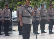Peringati HUT Bhayangkara ke-79, Kapolres Tanah Bumbu Ziarah ke Makam Pahlawan Pagatan