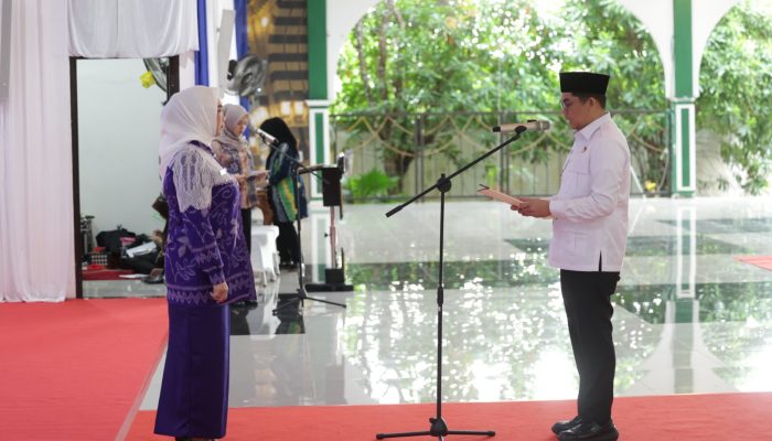 Bupati Andi Rudi Latif Kukuhkan Ketua Dekranasda Tanah Bumbu Masa Bakti 2025-2030