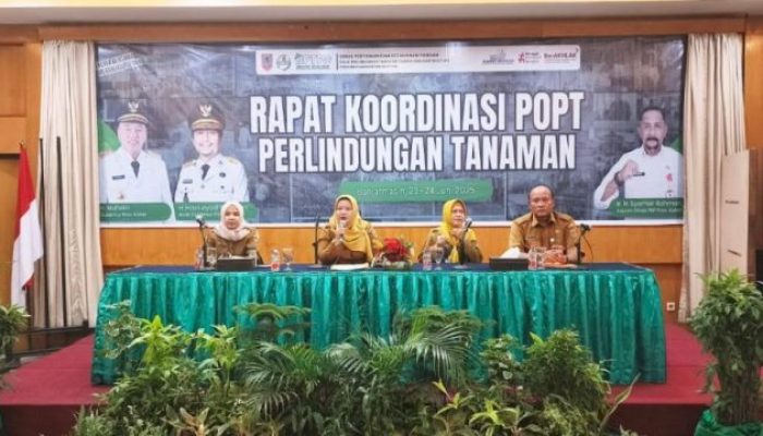 BPTPH Kalsel Rapat Koordinasi POPT Tahun 2025