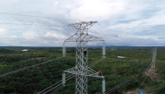 PLN Genjot Pembangunan SUTT 150 kV Talisayan–Maloy, Progres Tembus 90 Persen   