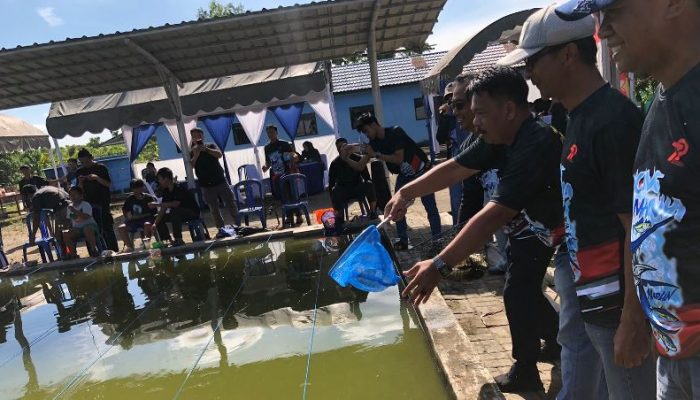 Lomba Mancing di Kolam Pemancingan Mentaos