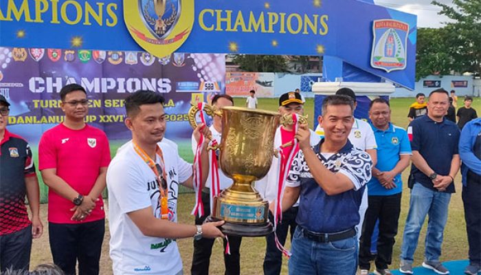 Kalahkan RRB PLR 0-1, Bilgis Keysa FC Juara Danlanud Cup XXVI Tahun 2025   