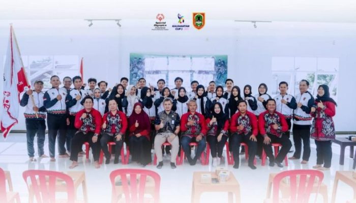 Kontingen Sepak Bola SOIna Kalsel Target Pertahankan Juara Umum