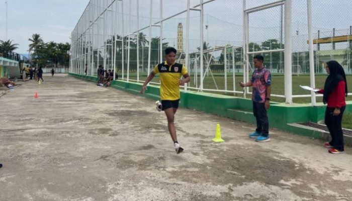 Dispora Kalsel Uji Kebugaran Atlet Pelajar