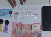 Barang bukti yang disita petugas.
