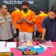 Unit Jatanras Satreskrim Polresta Balipapan menangkap tiga pelaku judi sabung ayam yang berada di Jalan Perjuangan 2, Kilometer 24, RT 45, Karangjong, Balikpapan Utara, Kalimantan Timur, Selasa (10/6/2025).
