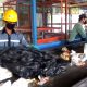Kegiatan pemilihan sampah yang dilaksanakan warga Kota Balikpapan di Fasilitas Pemilahan Sampah atau Material Recovery Facility (MRF) di Kelurahan Gunung Bahagia Balikpapab Selatan, Senin (30/6/2025).