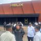 Ketua DPRD Kot Balikpapan, Alwi Al Qadri bersama OPD terkait saat melakukan sidak ke THM Helix Balikpapan yang diduga melakukan sejumlah pelanggaran dalam operasionalnya, Rabu (18/6/2025).