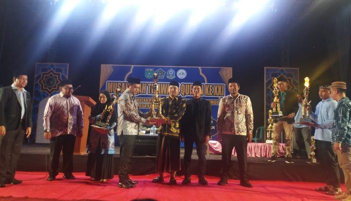 MTQ Nasional XXI Tingkat Kusan Hulu Resmi Ditutup: Terima Kasih kepada Bupati Tanah Bumbu dan Semua Pihak Terkait