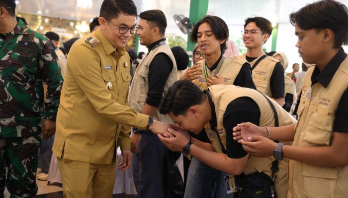 Bupati Andi Rudi Latif Terima 233 Mahasiswa KKN Tematik FPIK Universitas Lambung Mangkurat