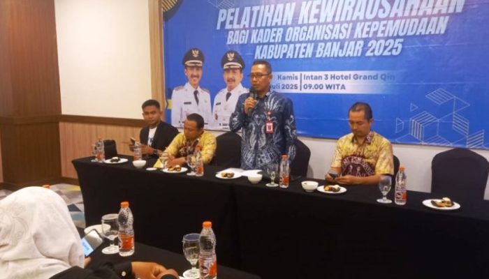 Pelatihan Kewirausahaan Pemuda Kabupaten Banjar