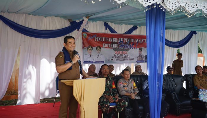 Bakti Pemuda Nusantara Kotabaru Hebat di Desa Bungkukan Resmi Ditutup