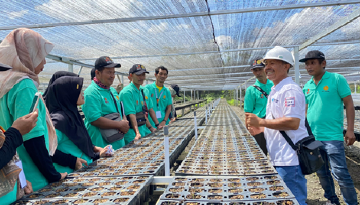 Peserta Pelatihan Budidaya Kelapa Sawit Angkatan II Lakukan Kunjungan Lapangan ke PT Citra Putra Kebun Asri   