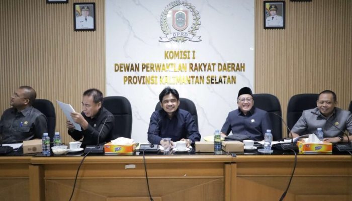 Pansus I DPRD Kalsel Gelar Rapat Finalisasi Raperda Pemberdayaan Ormas