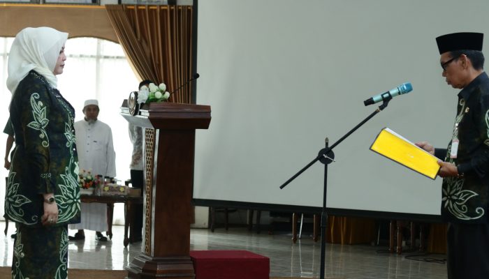 Pengukuhan Ketua dan Pelantikan Pengurus Dekranasda Kabupaten HSS Masa Bakti 2025-2030