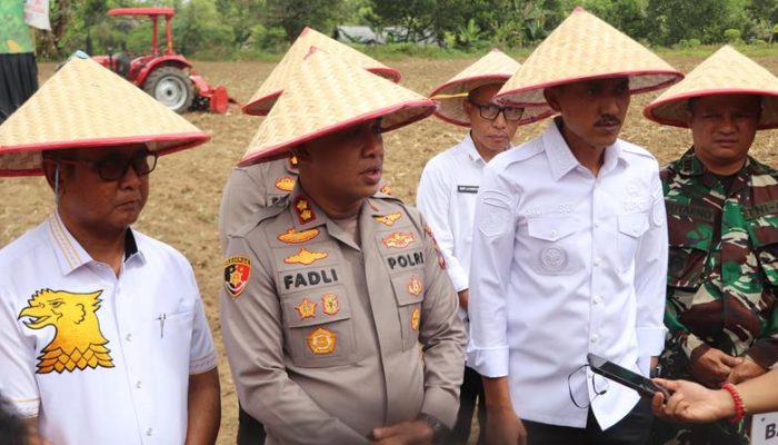 Kapolres dan Bupati Banjar Dukung Swasembada Pangan Nasional
