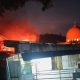Musibah kebakaran yang terjadi di kawasan pemukiman padat penduduk di Jalan Blora 2, RT 24, Kelurahan Klandasan Ulu, Balikpapan Kota, Kaltim, Selasa (1/7/2025).