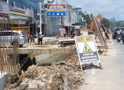 Atasi Banjir, DPU Balikpapan Lanjutan Pembangunan Drainase di Jl MT Haryono